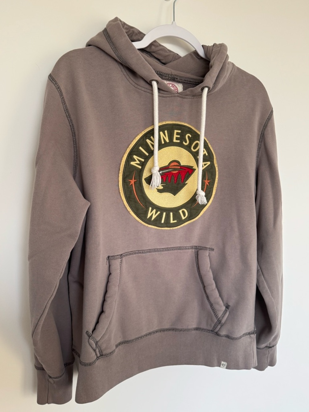 Minnesota Wild Gray Hooded Sweatshirt